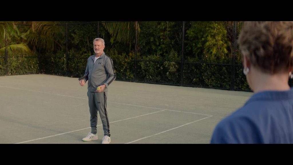 Asics Sneakers and Under Armour Tracksuit in Apples Never Fall S01E06 “Stan” (2024) (Image 5)
