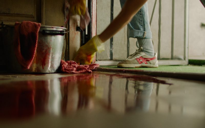 Asics Sneakers in Love Lies Bleeding (2024) (Image 1)