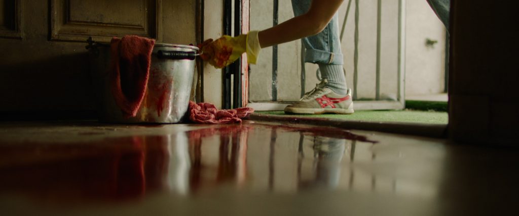 Asics Sneakers in Love Lies Bleeding (2024) (Image 2)