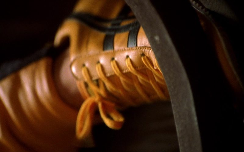 Asics Yellow Shoes Worn by Uma Thurman as The Bride in Kill Bill - Vol. 1 (2003) (Image 1)