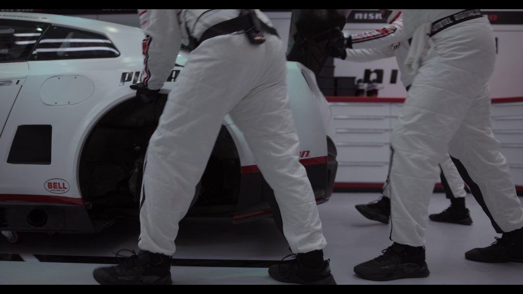 Bell Helmets Sticker and Puma Black Sneakers in Gran Turismo (2023) (Image 1)