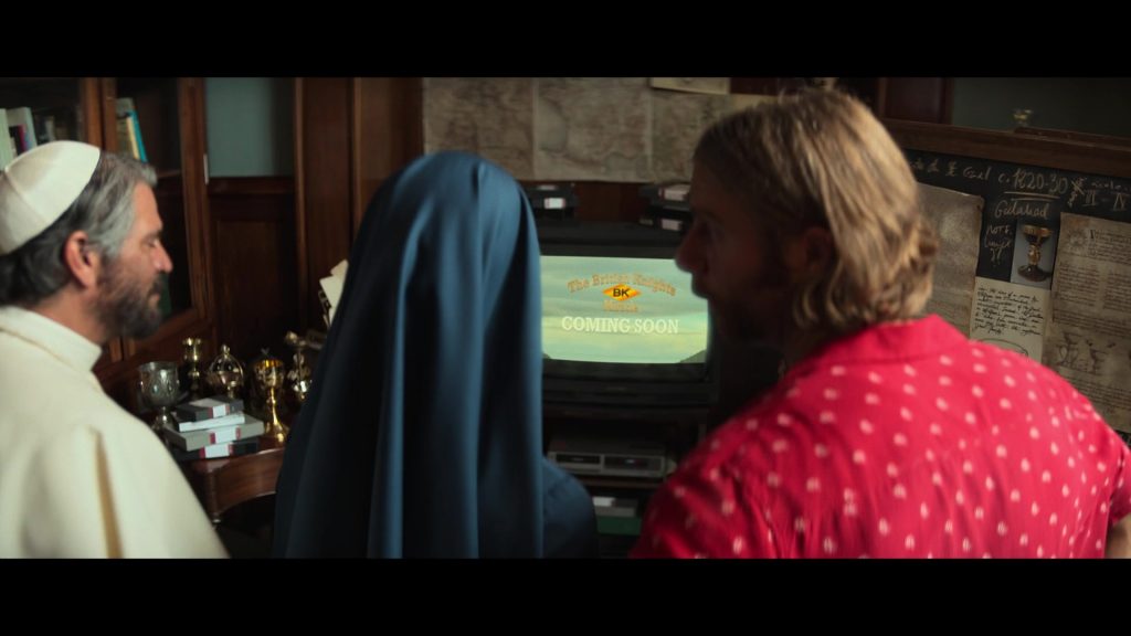 British Knights Sneakers in Mrs. Davis S01E04 “Beautiful Things That Come with Madness” (2023) (Image 9)