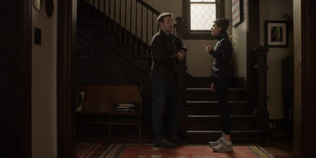 Brooks Ghost Running Shoes in Dark Matter S01E02 “Trip of a Lifetime” (2024) (Image 1)