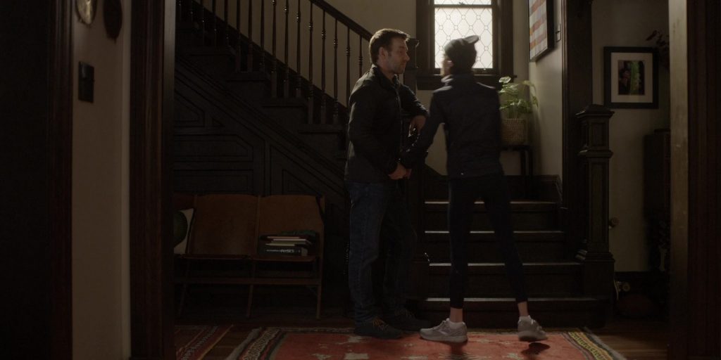 Brooks Ghost Running Shoes in Dark Matter S01E02 “Trip of a Lifetime” (2024) (Image 5)