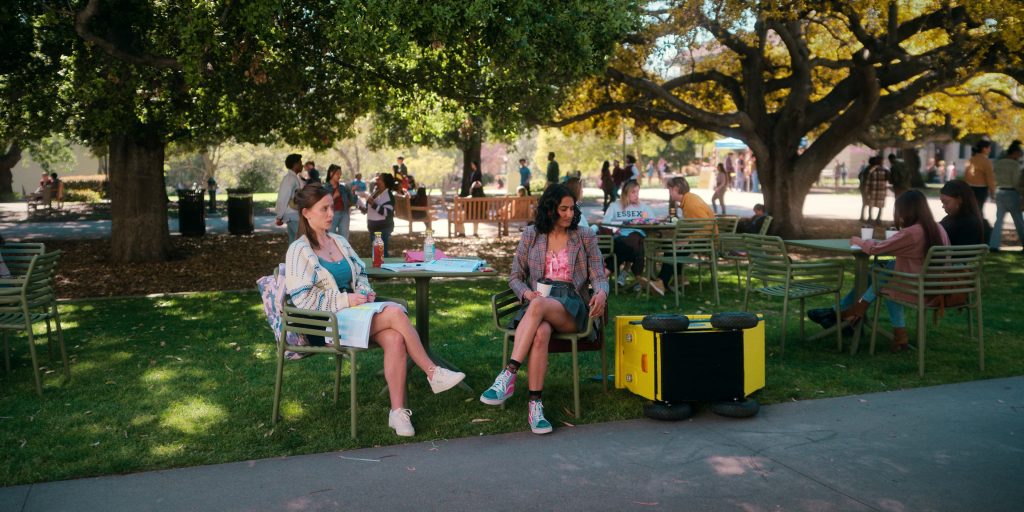 Calypso, Reebok and Vans Shoes in The Sex Lives of College Girls S03E04 “Franklin the Fox” (2024) (Image 4)
