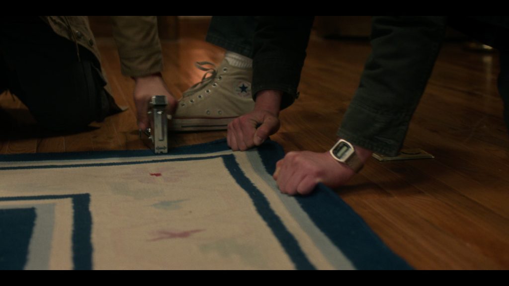 Casio Watch, Converse Shoes in Stranger Things S05E03 “Chapter Three – The Turnbow Trap” (2025) (Image 1)