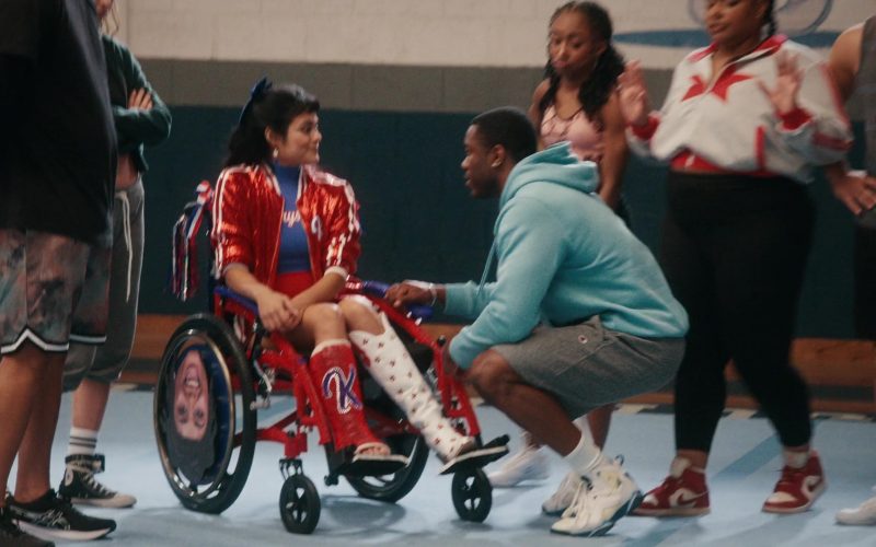 Champion Shorts, Converse, Nike and Asics Shoes in Stumble S01E02 “Media Day” (2025) (Image 1)