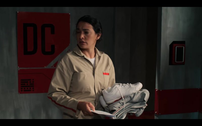 Champion Sneakers Held by Natalie Martinez in The I-Land – Season 1, Episode 7 (2019) (Image 1)