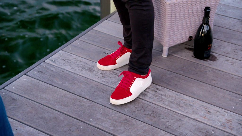 Chanel Sneakers, Penfolds Champagne in The Real Housewives of Miami S07E08 “Dueling Yachts” (2025) (Image 3)