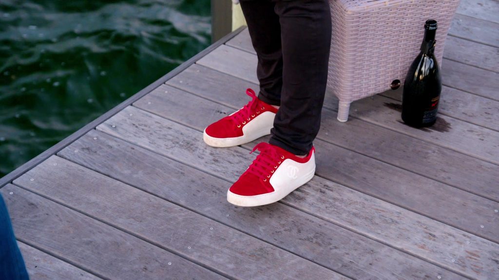 Chanel Sneakers, Penfolds Champagne in The Real Housewives of Miami S07E08 “Dueling Yachts” (2025) (Image 4)