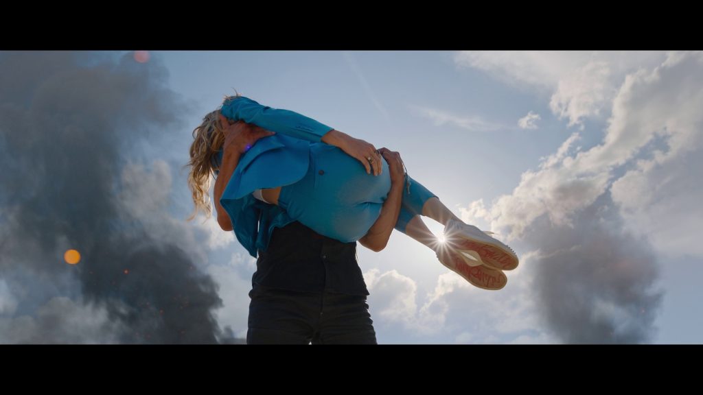 Christian Louboutin Vieira Embellished Spikes Sneakers Worn by Brie Larson as Tess in Fast X (2023) (Image 4)