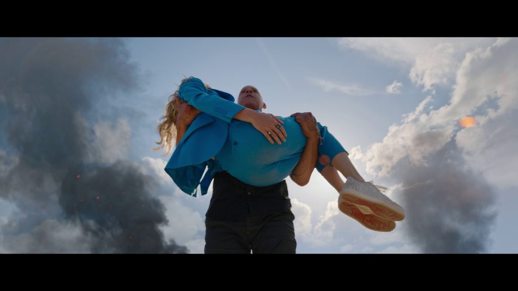 Christian Louboutin Vieira Embellished Spikes Sneakers Worn by Brie Larson as Tess in Fast X (2023) (Image 5)