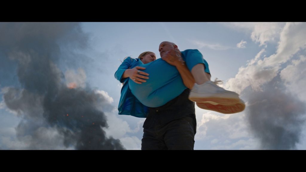 Christian Louboutin Vieira Embellished Spikes Sneakers Worn by Brie Larson as Tess in Fast X (2023) (Image 6)
