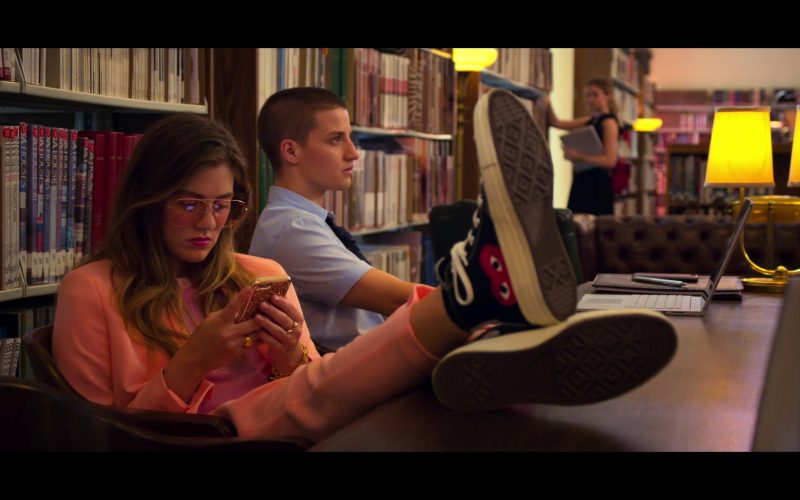 Comme des Garçons x Converse Shoes Worn by Laura Dreyfuss as McAfee in The Politician – Season 1 Episode 1 “Pilot” (2019) (Image 1)