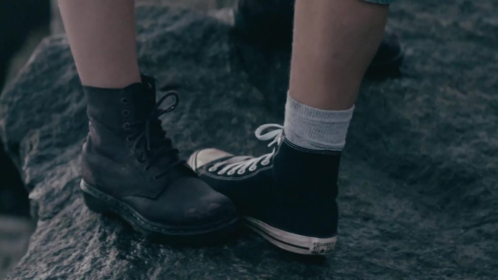 Converse All Star Sneakers in Animal Kingdom S06E06 “Diamonds Are Forever” (2022) (Image 1)