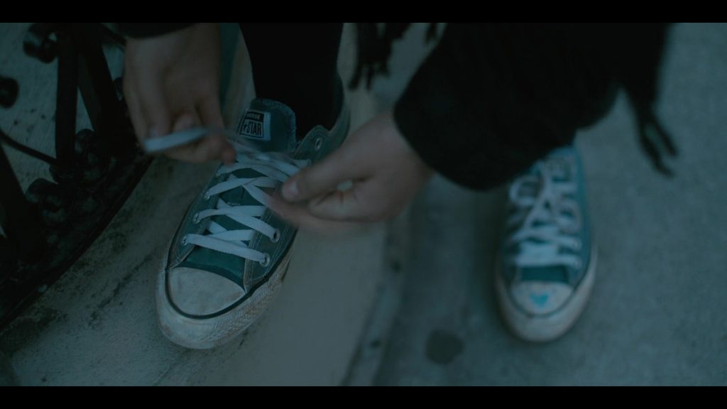 Converse All Star Sneakers of Odessa A'zion as Joey Del Marco in Grand Army S01E09 “Freedom” (2020) (Image 2)