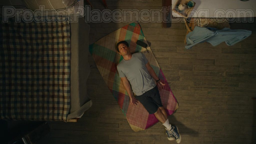 Converse Blue High Tops Shoes of Christian Kane in Almost Paradise S01E07 “Uncle Danny” (2020) (Image 1)