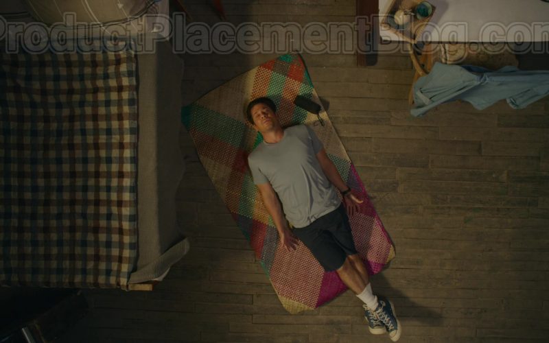 Converse Blue High Tops Shoes of Christian Kane in Almost Paradise S01E07 “Uncle Danny” (2020) (Image 1)