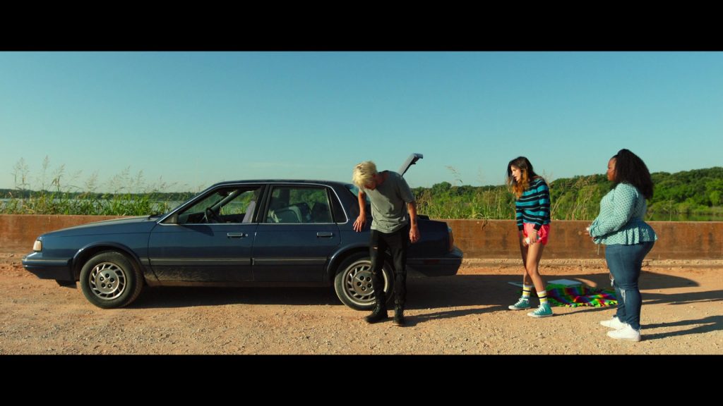 Converse Chuck Taylor All Star Green Hi Sneaker Worn by Bella Thorne in Infamous (2020) (Image 1)