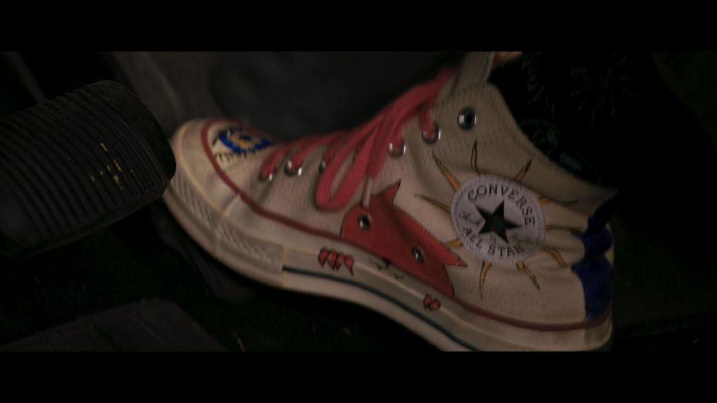 Converse Chuck Taylor All Star High Top Shoes of Iman Vellani as Kamala Khan in Ms. Marvel S01E01 “Generation Why” (2022) (Image 1)
