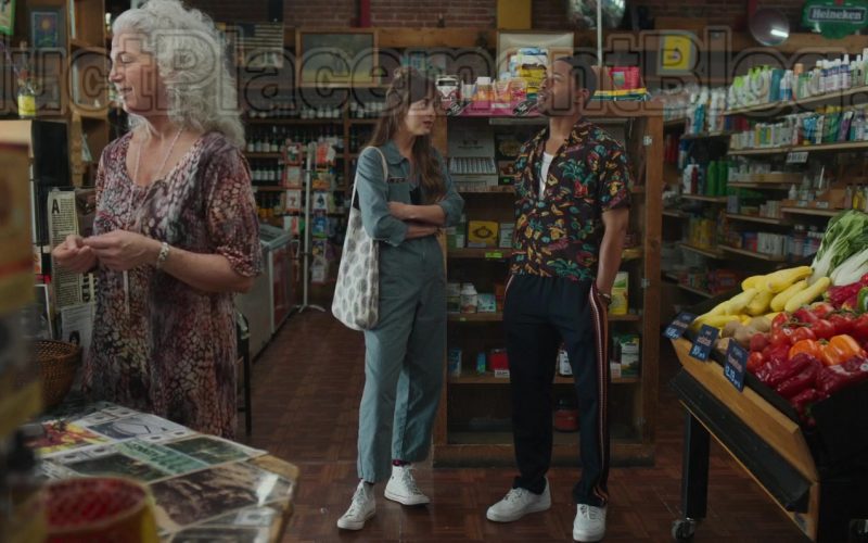 Converse Chuck Taylor All Star High Tops White Sneakers of Dakota Johnson in The High Note (2020) (Image 1)