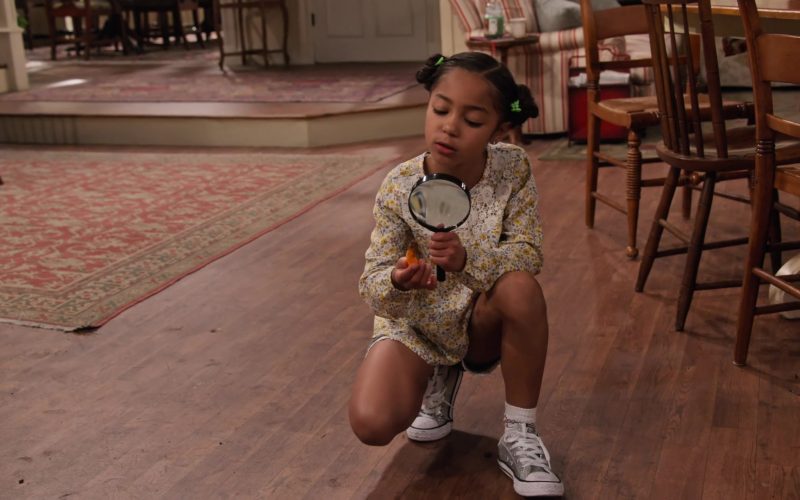 Converse Glitter Shoes Worn by Jordyn Raya James in Family Reunion – Season 1 Episode 5, “Remember Grace Under Fire” (2019) (Image 1)