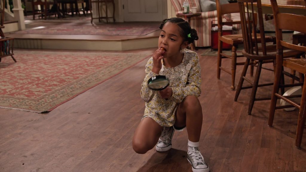 Converse Glitter Shoes Worn by Jordyn Raya James in Family Reunion – Season 1 Episode 5, “Remember Grace Under Fire” (2019) (Image 2)