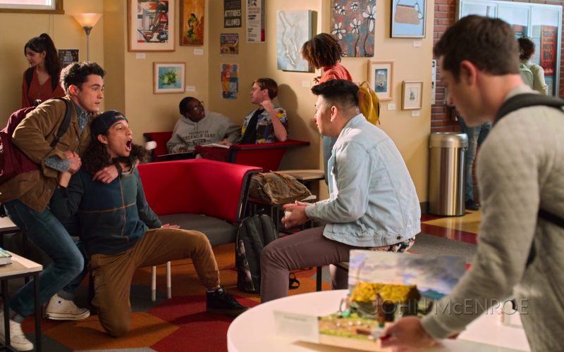 Converse Hi Sneakers Worn by Darren Barnet as Paxton Hall-Yoshida in Never Have I Ever S03E06 “…had a breakdown” (2022) (Image 1)