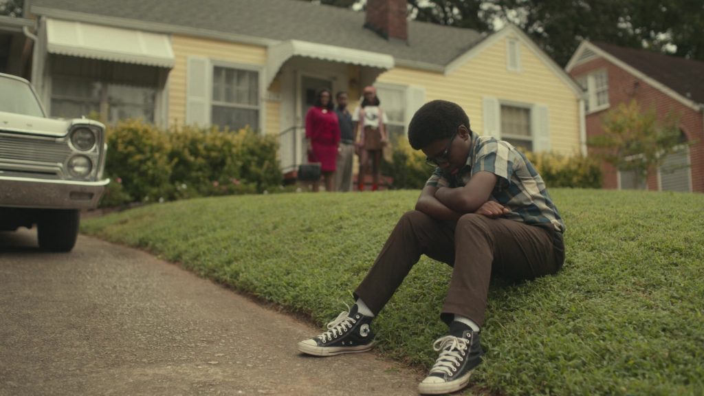 Converse HiTop Shoes of Elisha Williams as Dean Williams in The Wonder Years S01E02 “Green Eyed Monster” (2021) (Image 1)