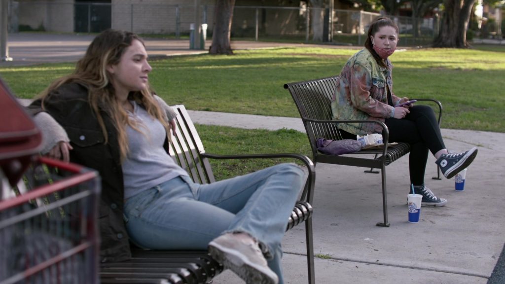 Converse HiTop Sneakers Worn by Emma Kenney as Debbie Gallagher in Shameless S11E10 “DNR” (2021) (Image 1)
