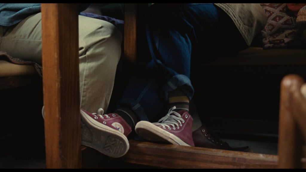 Converse HiTop Sneakers of Alicia Vikander as April Hanson in Beckett (2021) (Image 1)