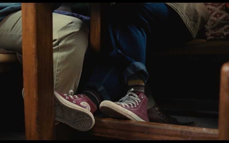 Converse HiTop Sneakers of Alicia Vikander as April Hanson in Beckett (2021) (Image 1)