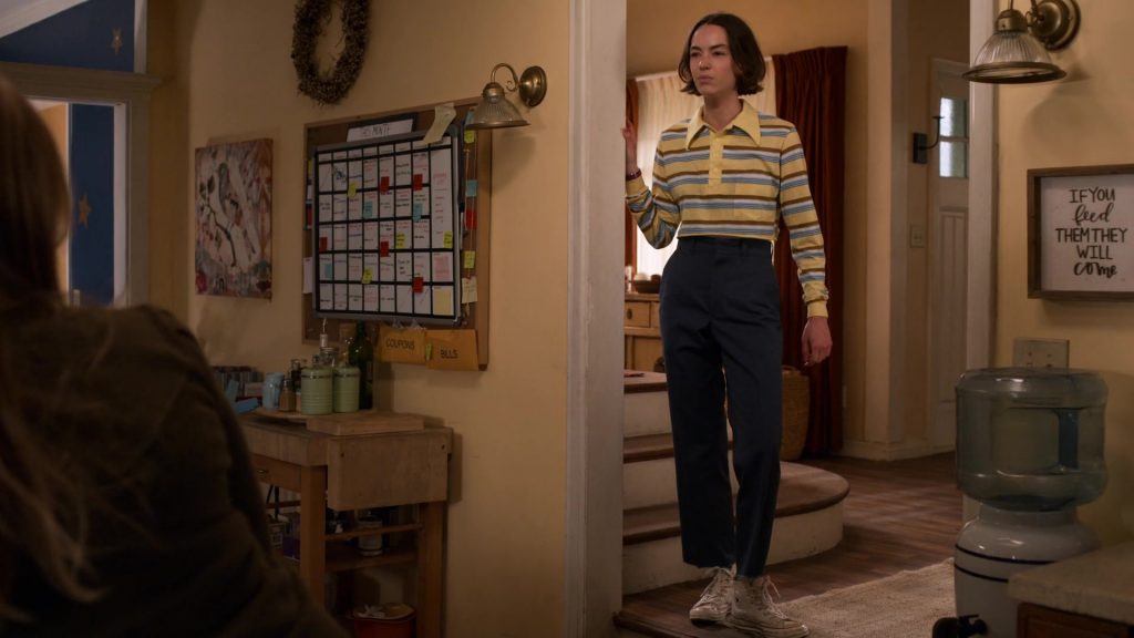 Converse HiTop Sneakers of Brigette Lundy-Paine as Casey Gardner in Atypical S04E02 “Master of Penguins” (2021) (Image 1)