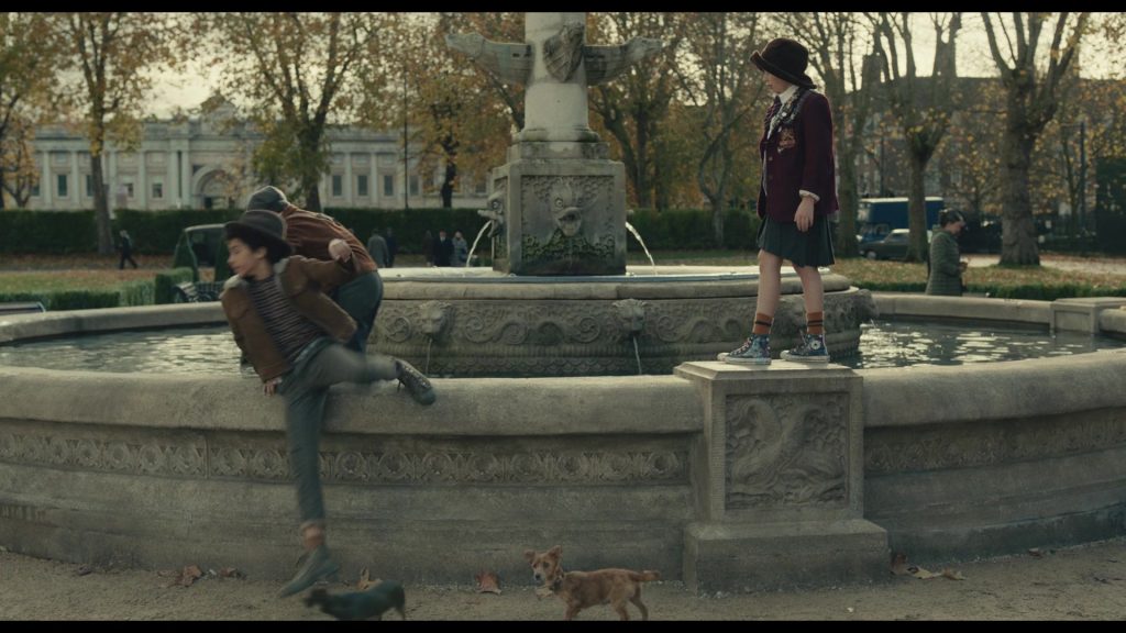 Converse HiTop Sneakers of Tipper Seifert-Cleveland as young Estella in Cruella (2021) (Image 1)