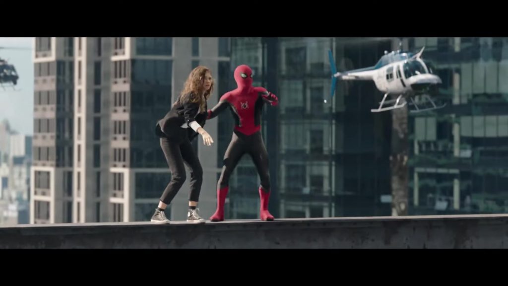 Converse HiTop Sneakers of Zendaya as MJ in Spider-Man - No Way Home (2021) (Image 1)