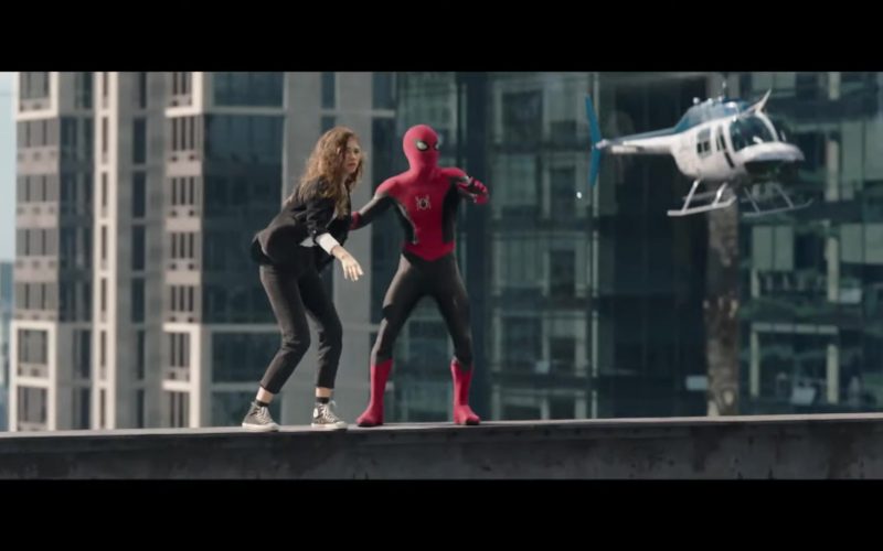 Converse HiTop Sneakers of Zendaya as MJ in Spider-Man - No Way Home (2021) (Image 1)