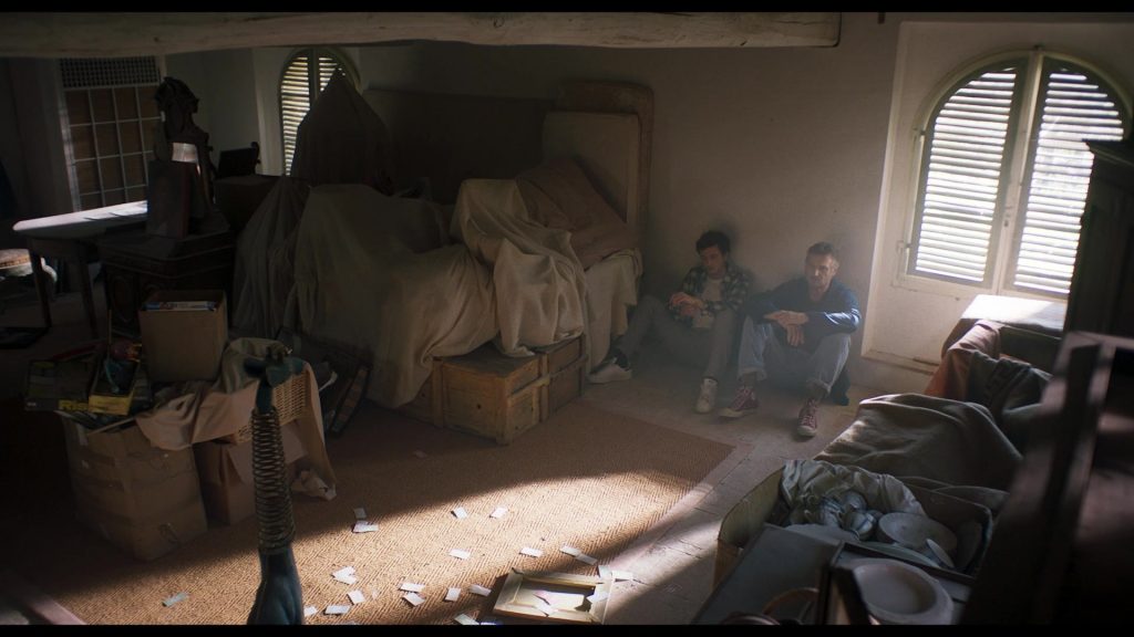 Converse High Top Red Shoes of Liam Neeson in Made in Italy (2020) (Image 1)