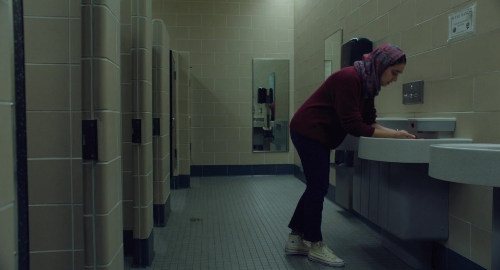 Converse High Top Shoes Worn by Geraldine Viswanathan in Hala (2019) (Image 1)