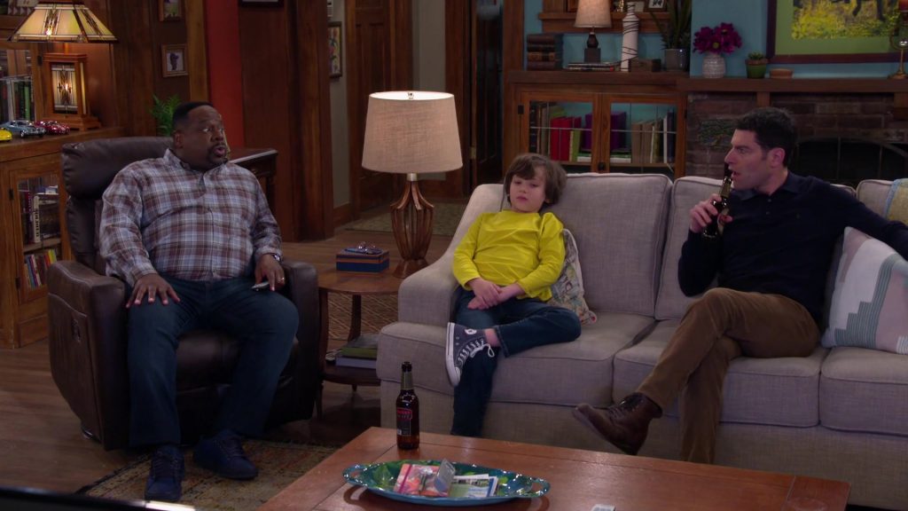 Converse High Top Shoes Worn by Hank Greenspan as Grover Johnson in The Neighborhood Season 2 Episode 13 “Welcome to the New Pastor” (2020) (Image 1)