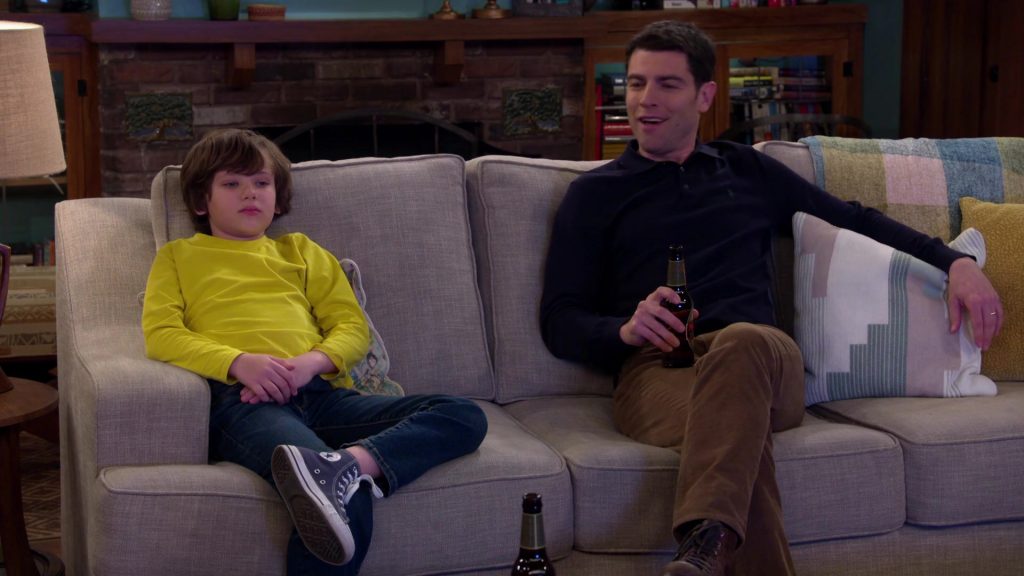 Converse High Top Shoes Worn by Hank Greenspan as Grover Johnson in The Neighborhood Season 2 Episode 13 “Welcome to the New Pastor” (2020) (Image 2)