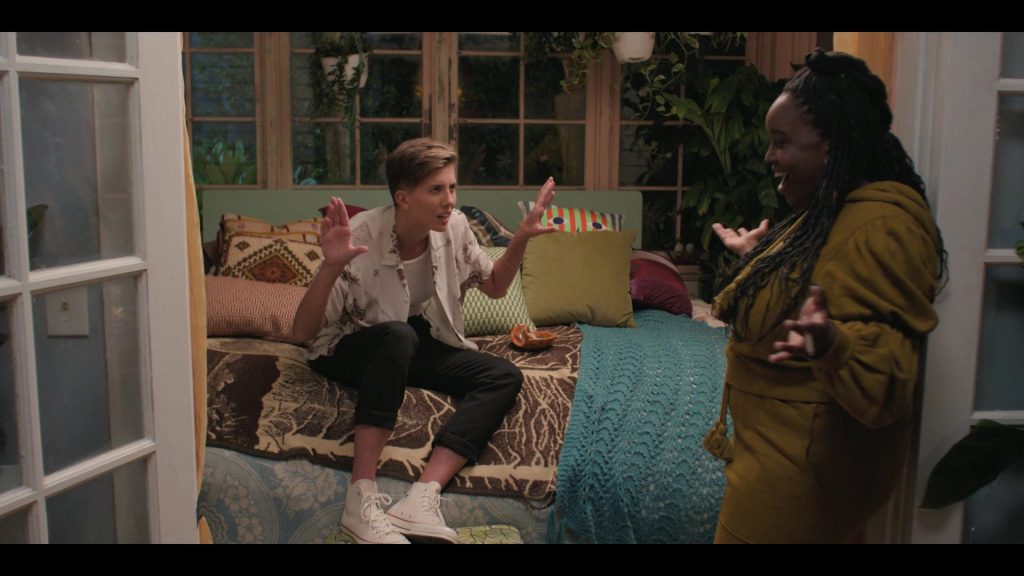 Converse High Top Shoes in Shrill Season 2 Episode 7 (2020) (Image 1)