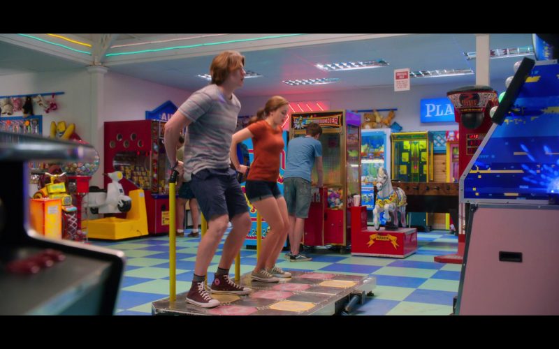 Converse High Top Shoes of Joel Courtney in The Kissing Booth 2 (2020) (Image 1)