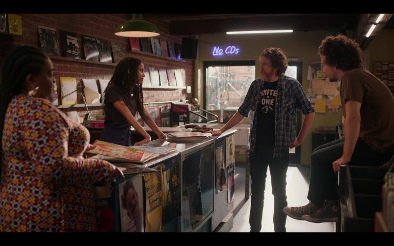 Converse High Top Sneakers Worn by David H. Holmes as Simon in High Fidelity Season 1 Episode 10 “The Other Side of the Rock” (2020) (Image 1)
