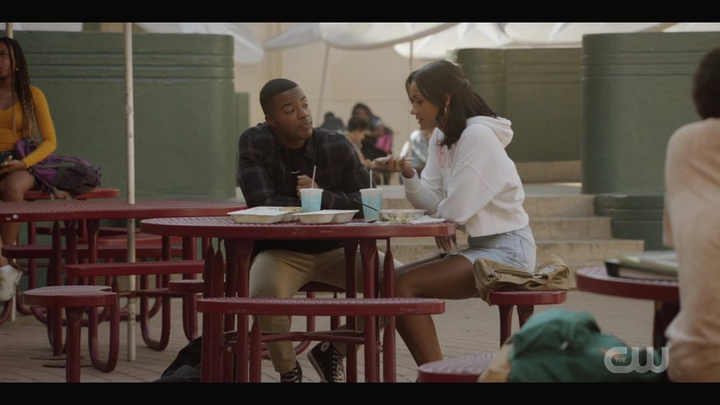 Converse High Top Sneakers of Daniel Ezra as Spencer James in All American S03E02 “How to Survive in South Central” (2021) (Image 1)