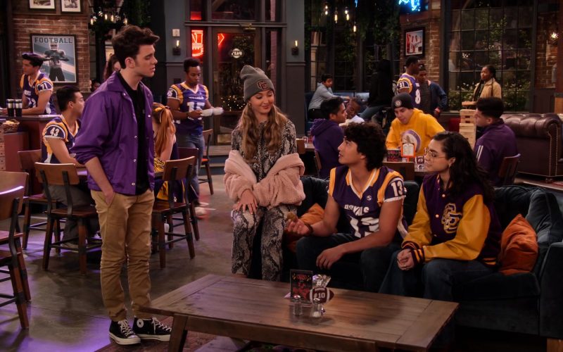 Converse High-Top Sneakers of Reed Horstmann as Stick in The Expanding Universe of Ashley Garcia S01E12 “Count Me In” (2020) (Image 1)