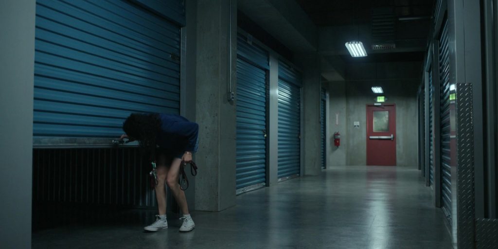 Converse High Top White Shoes of Brittany O'Grady as Bess in Little Voice S01E08 “Sea Change” (2020) (Image 1)