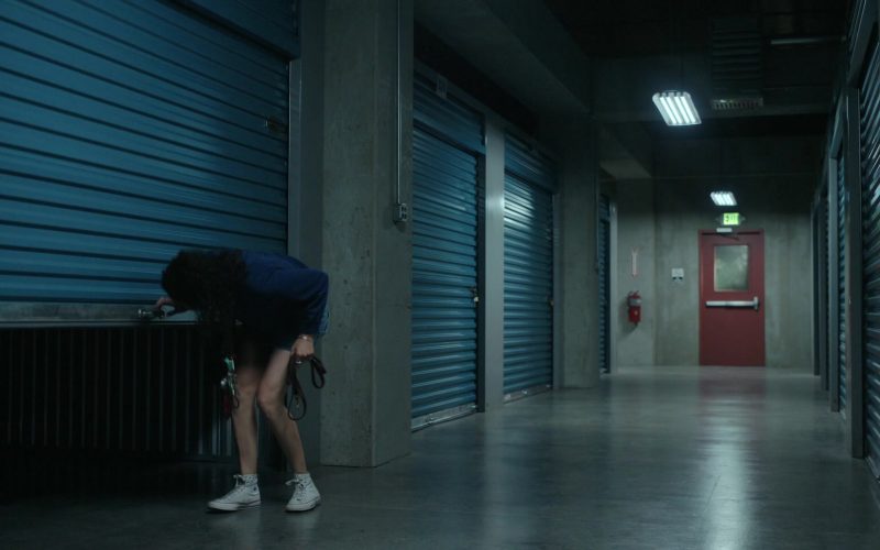 Converse High Top White Shoes of Brittany O'Grady as Bess in Little Voice S01E08 “Sea Change” (2020) (Image 1)