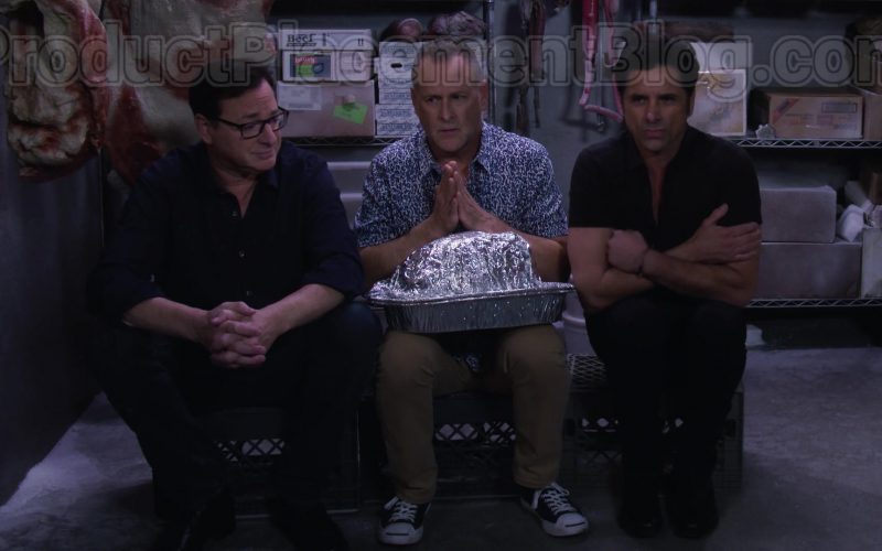 Converse Jack Purcell Black Shoes of Dave Coulier as Joey Gladstone in Fuller House S05E12 “Cold Turkey” (2020) (Image 1)