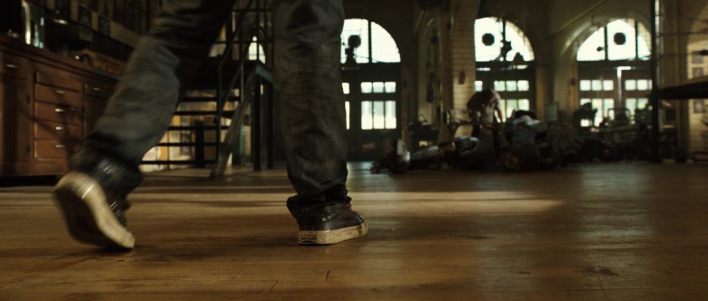 Converse Jack Purcell Shoes of Dakota Goyo as Max Kenton in Real Steel (2011) (Image 1)