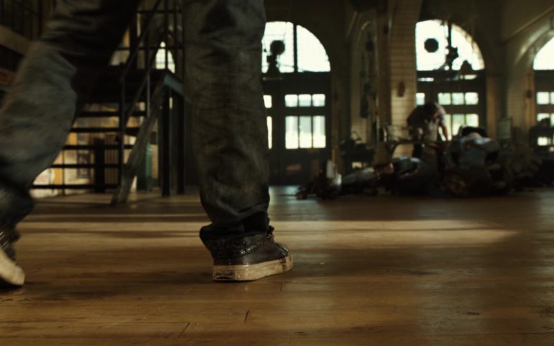 Converse Jack Purcell Shoes of Dakota Goyo as Max Kenton in Real Steel (2011) (Image 1)